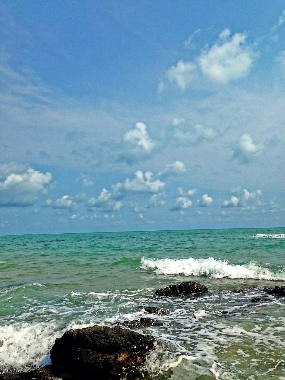 VIEW OF SEA AGAINST SKY