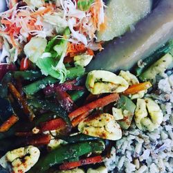 Full frame shot of food