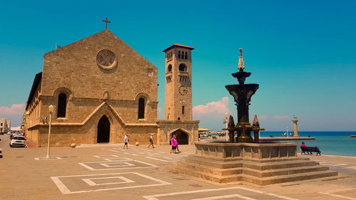 View of historical building against sky