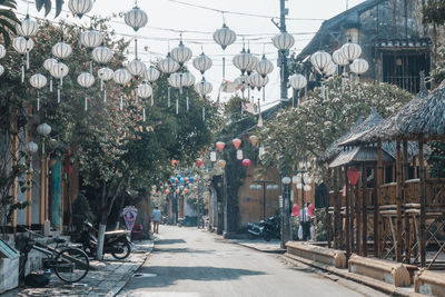 Street amidst buildings in city