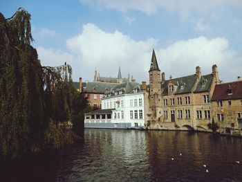 Buildings at waterfront