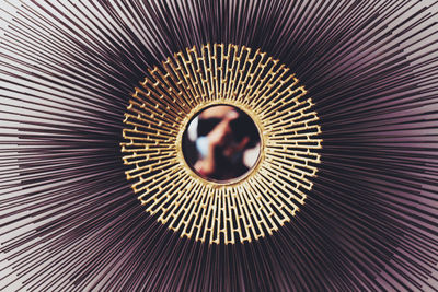 Detail shot of ceiling