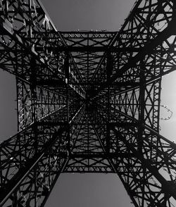 Low angle view of bridge against sky