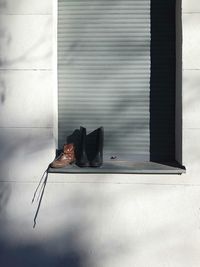 Man sitting by window