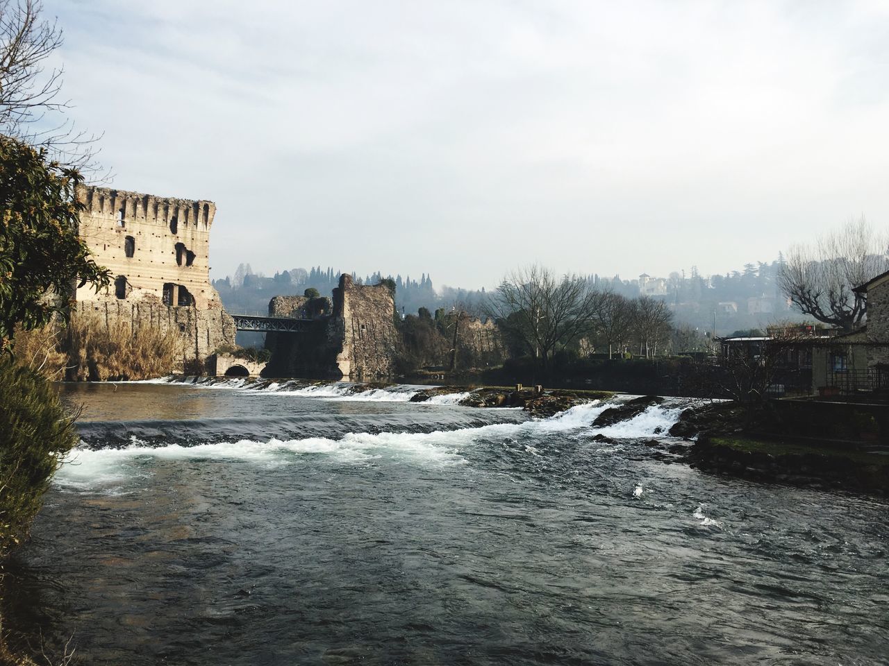 BUILDINGS BY RIVER