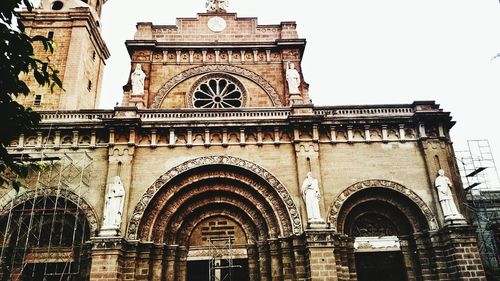 Low angle view of a church