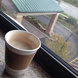 Close-up of coffee cup