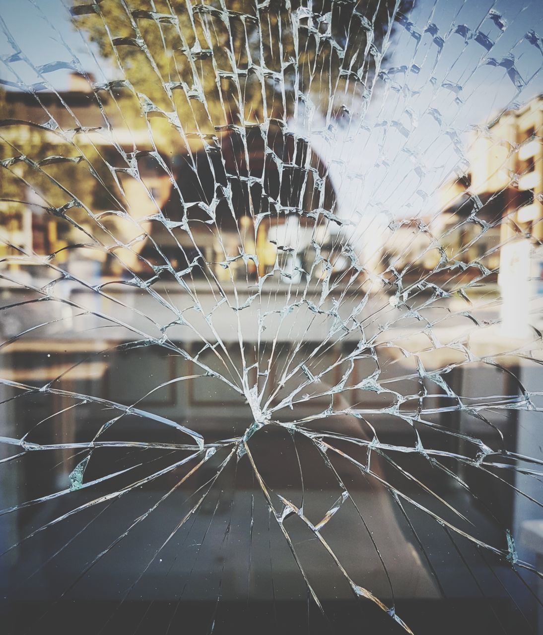 window, close-up, spider web, shattered glass, fragility, no people, backgrounds, web, indoors, full frame, destruction, day