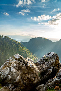 Scenic view of mountains against sky - sokolica