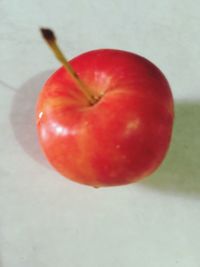 Close-up of red apple