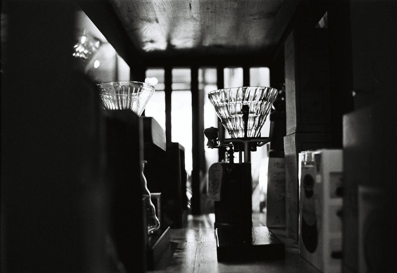 CLOSE-UP OF CHAIRS IN CORRIDOR