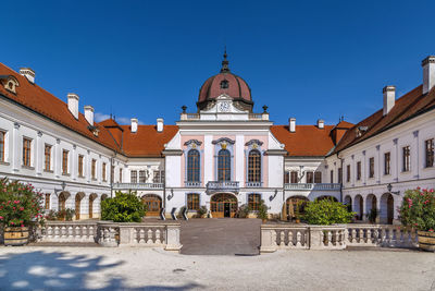 Royal palace of godollo or grassalkovich castle , hungary