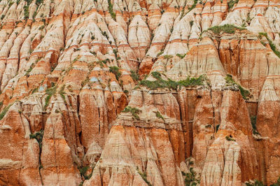 Scenic view of rock formations