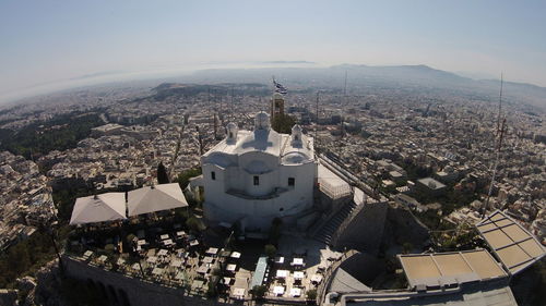 Buildings in city