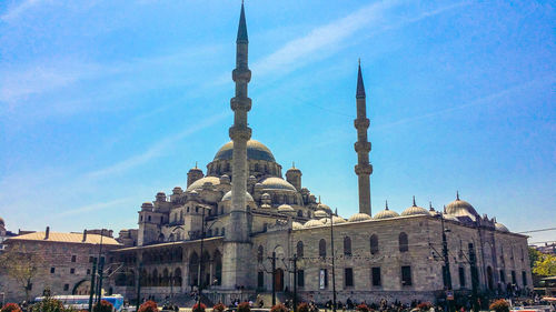 View of cathedral against sky in city