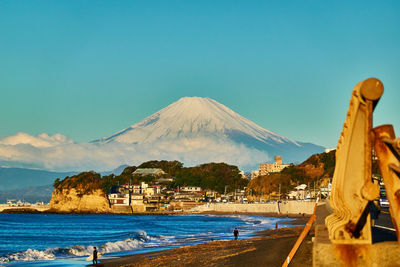 Panoramic view of sea against sky