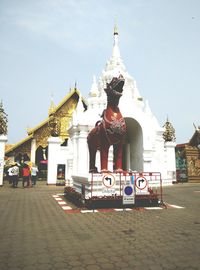 View of built structure against sky