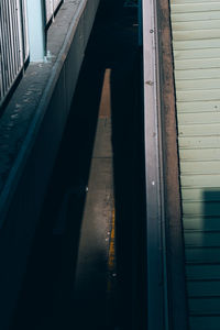 Close-up of bridge