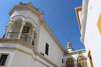 Low angle view of building against sky