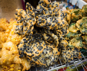 Close-up of fried thai fast food for sale