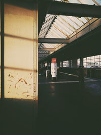 View of empty parking lot