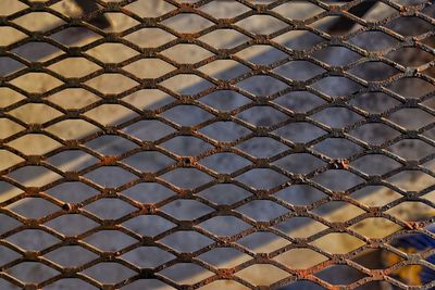 Full frame shot of chainlink fence