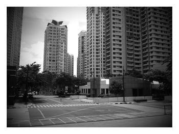 Modern buildings in city