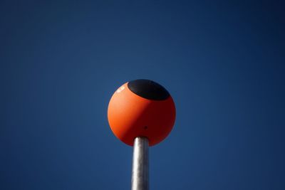 Low angle view of blue sky