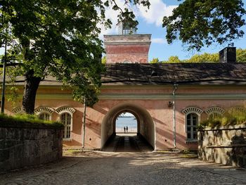 View of historical building