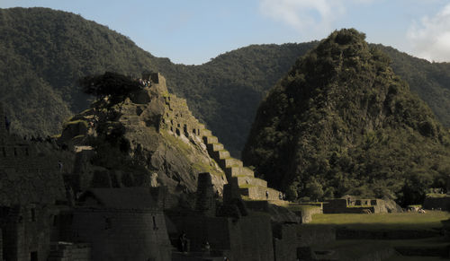 Old ruins against sky