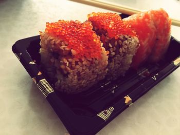 Close-up of food