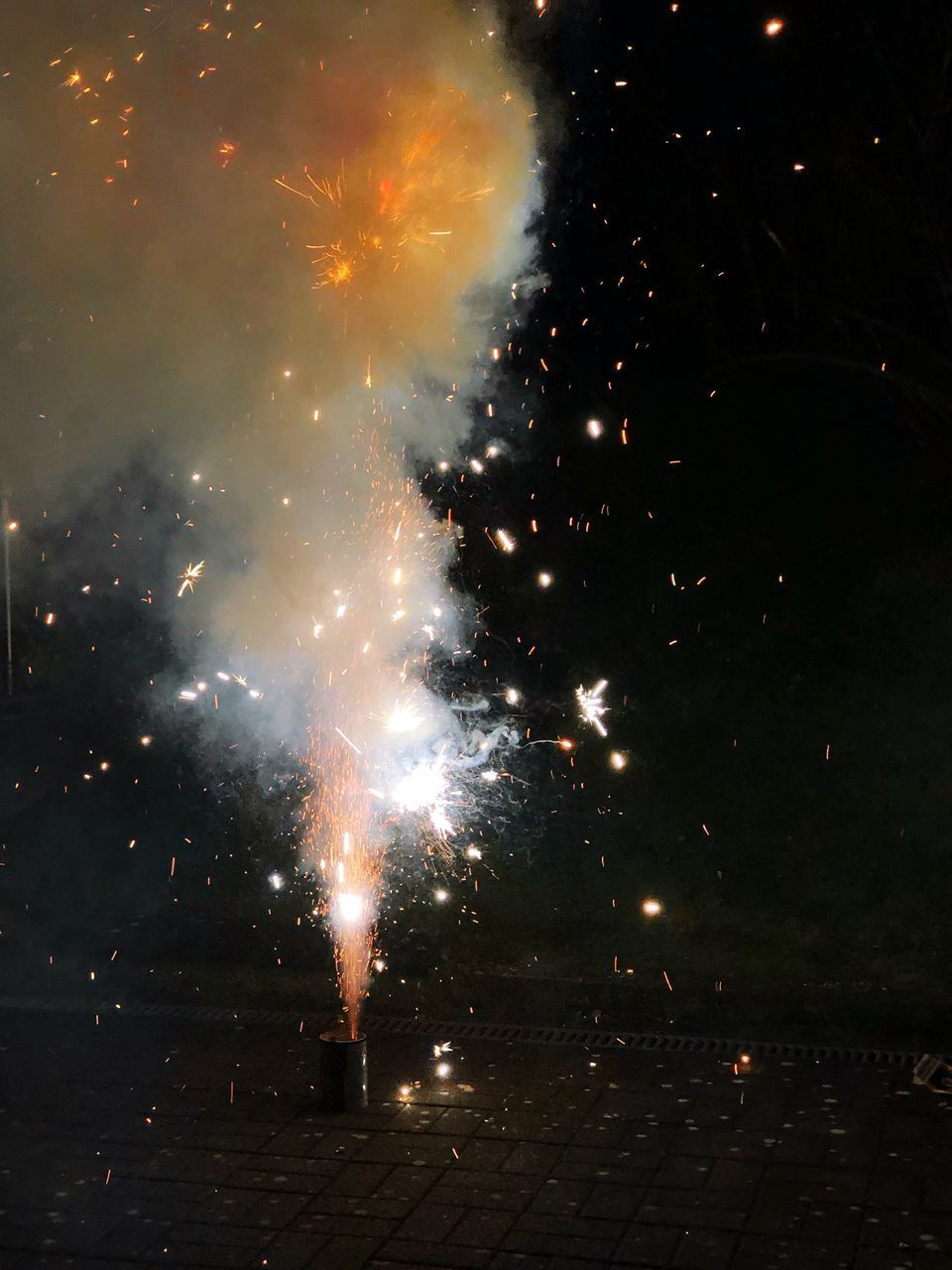 FIREWORK DISPLAY IN SKY