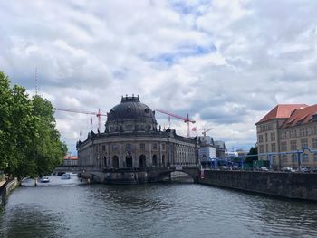 View of buildings at waterfront