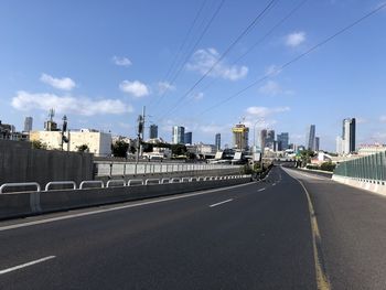 View of cityscape against sky