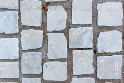 Full frame shot of stone wall