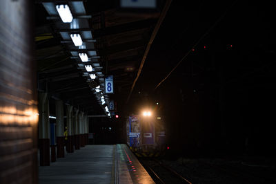 People walking in tunnel
