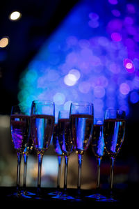 Close-up of wine in glass