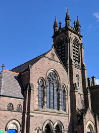 Low angle view of building against sky