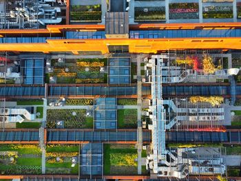 Full frame shot of modern building