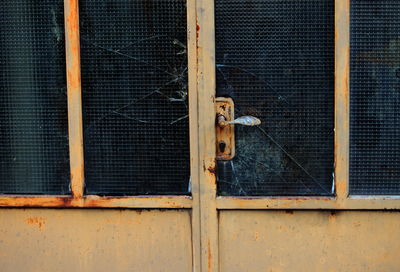Closed door