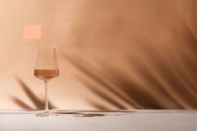 Close-up of drink on table