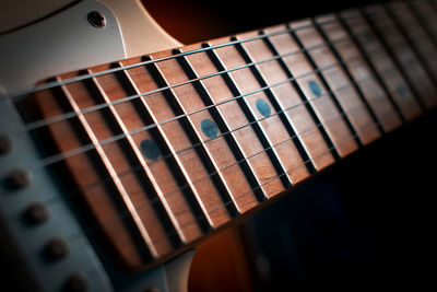 Close-up of guitar