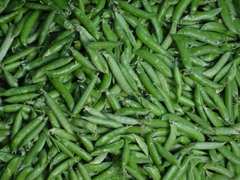 Full frame shot of green vegetables for sale