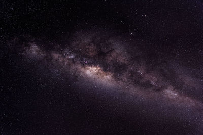 Low angle view of stars in sky