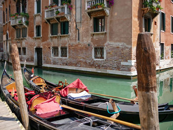 Boats in canal