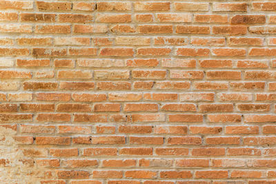 Full frame shot of brick wall