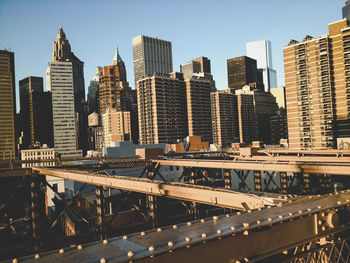 Skyscrapers in city