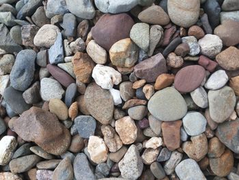 Full frame shot of stones