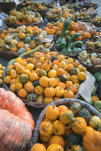 Fruits for sale at market stall