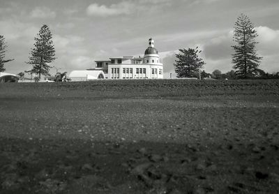 View of built structure against sky